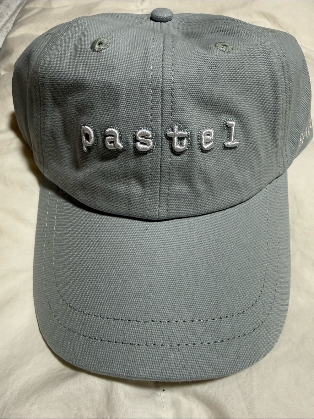 Pastel by CJ Hendry Embroidered Light Blue Baseball Cap